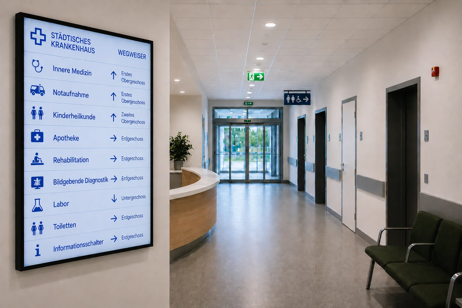 Krankenhäuser und Gesundheitswesen