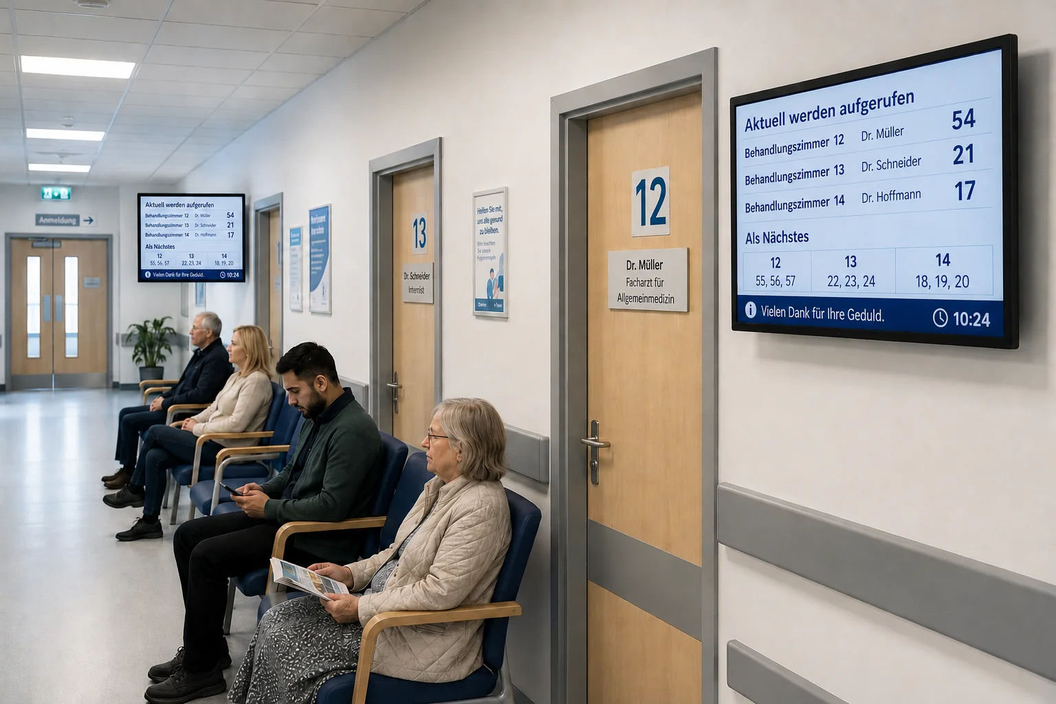 Bessere Information und Komfort für Patienten