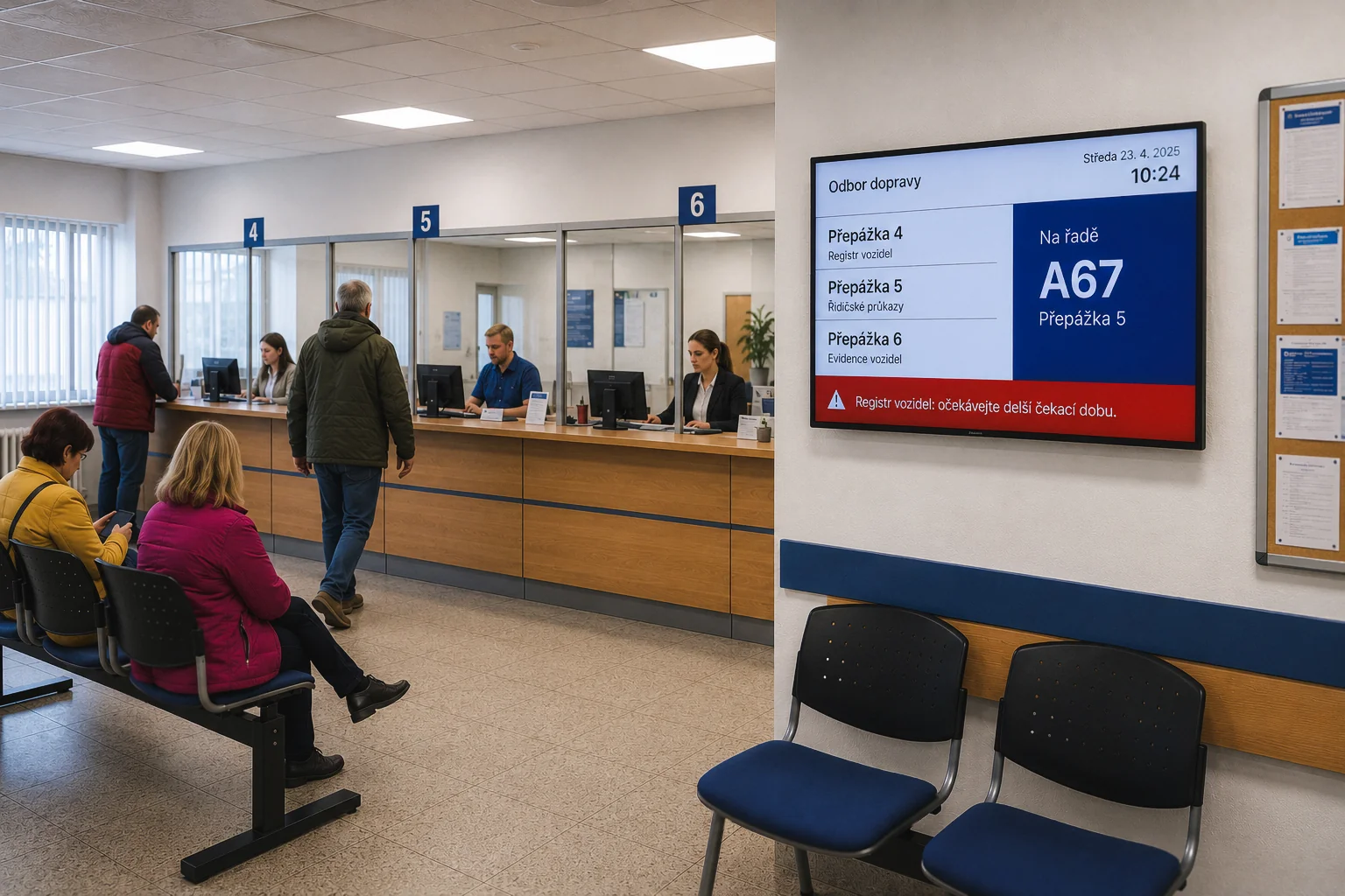 Efektivnější odbavení a organizace provozu