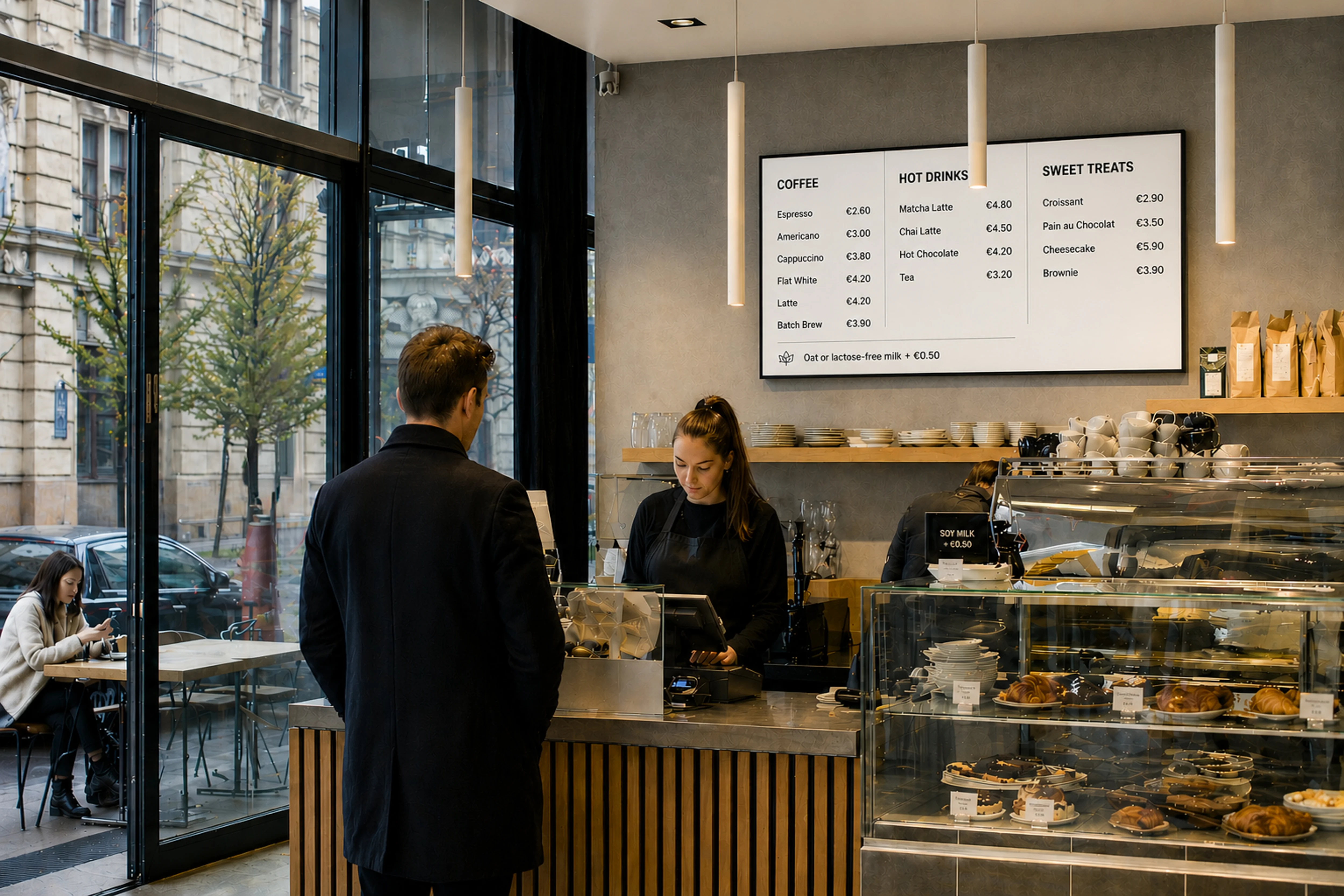 Sales support and more efficient operation