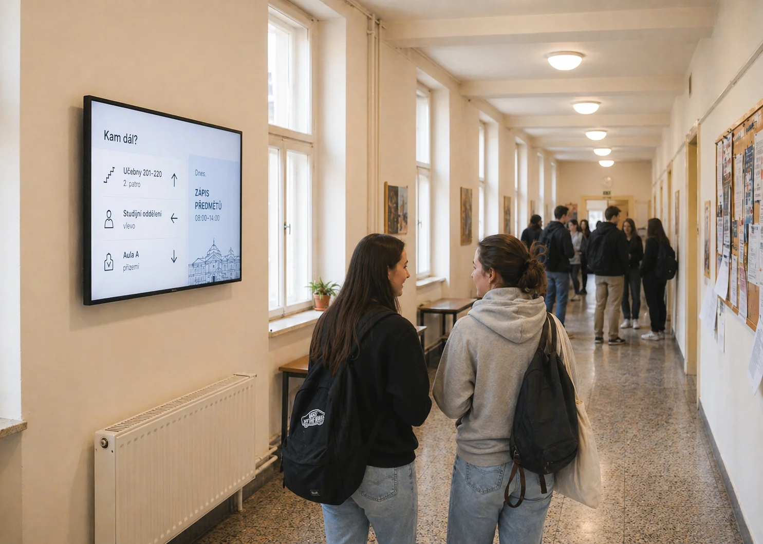 Lepší orientace a informovanost studentů