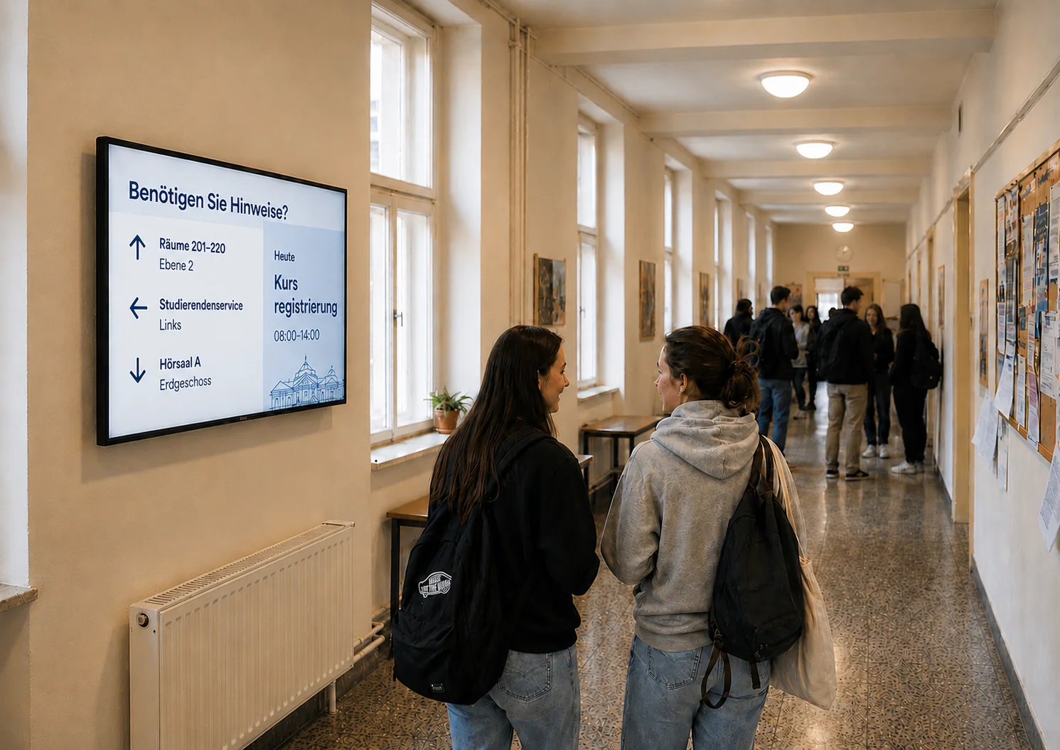 Bessere Orientierung und Information für Studenten
